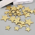 thumbnail image 2 of Confeti de lentejuelas con purpurina de estrellas de madera para manualidades DIY, artesanía hecha a mano, boda, cumpleaños, fiesta de Navidad, centro de mesa, decoración de escaparate, 2 of 4
