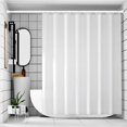 thumbnail image 2 of Tension Curtain Rod to Adjustable Curtain Rod No Drilling Shower Rod Expandable Spring Rod Tension Rod Pressure Tension Curtain Rod Spring Curtain Rod for Bathroom Window, 2 of 6