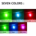 thumbnail image 5 of Iluminación ambiental USB para coche, mini luz LED interior de 7 colores con botón de control para coches, portátiles, puertos USB, luces nocturnas y decoración adicional con puerto USB., 5 of 5