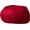 Red, variant on Emma + Oliver Oversized Solid Red Refillable Bean Bag Chair for All Ages
