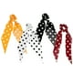 thumbnail image 5 of EeaseMX 4 coleteros de tela con estampado de lunares, coleteros sencillos, lazos para el pelo largo (color aleatorio), 5 of 7