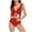 Red, variant on Swim Shorts Women Slimming Swimsuits for Women Women's Tankini Swimsuits Tops Clearance Items Under 5 Dollars Free Shipping