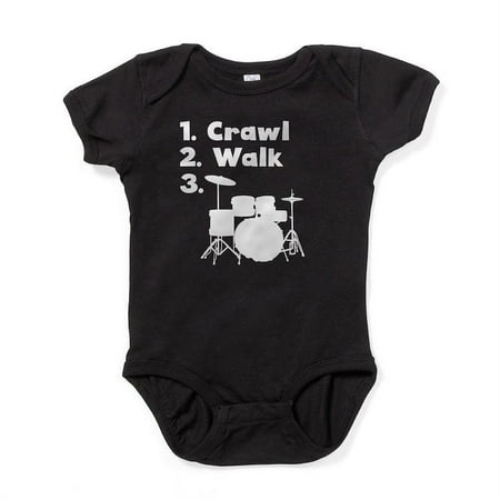 

CafePress - Crawl Walk Drum Body Suit - Cute Infant Bodysuit Baby Romper - Size Newborn - 24 Months