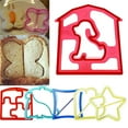 thumbnail image 3 of opvise Funny Animal Shaped Lunch Sandwich Toast Cookies Cake Bread Cutter DIY Mold, 3 of 8