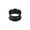 Black, variant on SmartBy 1Pc Ear Expander Solid Color Skin-friendly Stainless Steel Double Flared Ear Gauges for Men Women