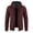 Wine, variant on IROINNID Men's Long Sleeve Anorak Jacket Short Hooded Jacket Solid Color Casual Winter Sweater Coat Loose Double Pockets Plush Thickened Sweater Coat Sweater Cardigan Coat/Jacket