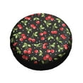 thumbnail image 3 of Kll Sweet Red Cherry Tire Cover,Universal Wheel Tire Cover For Trailer, Rv, Suv, Truck,Camper And Many Vehicle,(15 Inch), 3 of 8