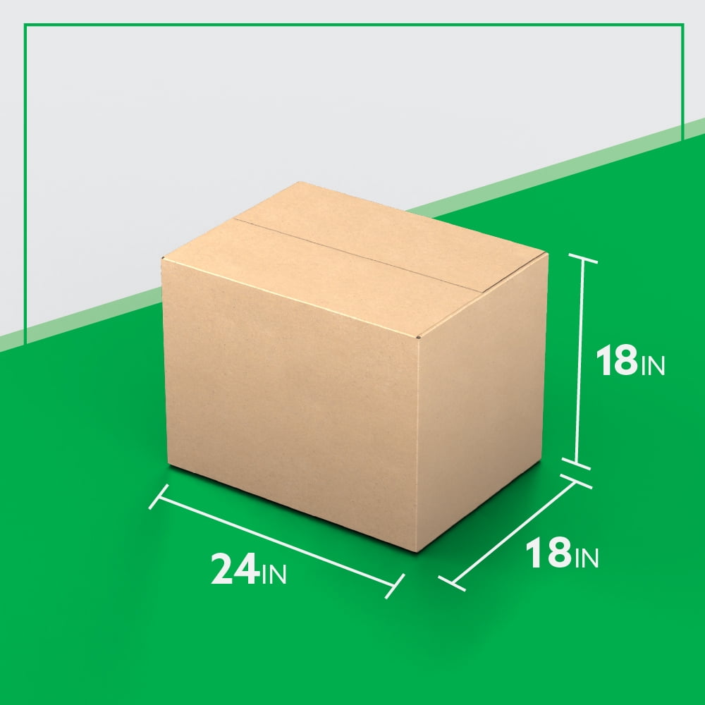 24" x 18" x 18" Bulk Boxes for Shipping, Mailing, Packing, Packaging and Storage, 150-CT Pallet