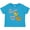 Turquoise, variant on Inktastic My Peepaw Loves me- cute giraffe Boys or Girls Toddler T-Shirt
