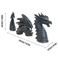 thumbnail image 2 of EIMELI Statue de Décoration de Jardin Gothique Dragon du Château de Falkenberg, 2 of 7