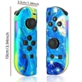 thumbnail image 2 of Nintendo Switch Joy-Con Pair,Joy-Con Controller Nintendo-Switch Replacement - Blue, 2 of 7