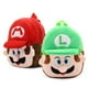 thumbnail image 2 of Mochila Super Mario Bros Luigi para niños de 1 a 3 años, linda mochila escolar de felpa, regalo de cumpleaños y Navidad zhangmengya LED, 2 of 2