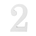 thumbnail image 1 of Wooden English Alphanumeric Ornaments Wooden Crafts DIY Digital Creativity 3.2 Inch Wooden Digital Wall Decoration, 1 of 4