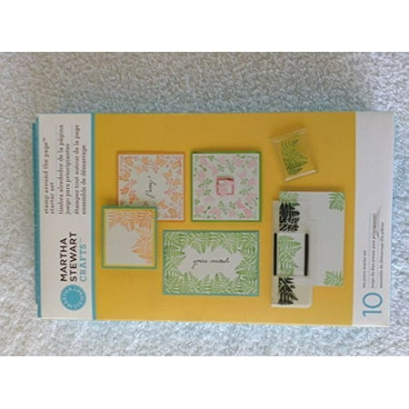 Martha Stewart Party Supplies Stamp Around The Page Starter Set 10pcs-, Martha stewart stamps around the page. By Martha Stewart ()