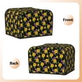 thumbnail image 3 of Lsque Daisies Flowers Print 4 Slice Toaster Cover , Kitchen Appliance Dustproof Protector , Toaster Protector Dustproof Kitchen Appliance Cover, 3 of 7