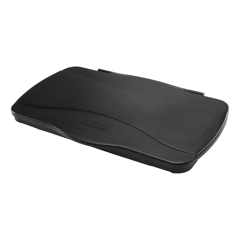 Hinged Lid for Vented Slim Jim, 20.38w x 11.38d x 2.75h, Black Hinged Lid for Vented Slim Jim, 20.38w x 11.38d x 2.75h, Black