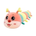 thumbnail image 3 of Animales de peluche realistas, animales de peluche suaves para dormir, animales de peluche de dibujos animados Rosa 90cm, 3 of 8