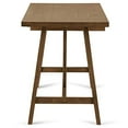 thumbnail image 5 of SIMPLIHOME Dylan SOLID WOOD Modern Industrial 60 inch Wide Home Office Desk, Writing Table, Workstation, Study Table Furniture in Rustic Natural Aged Brown, 5 of 5