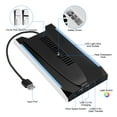 thumbnail image 6 of TSV Cooling Fan Station Fit for PS5 Pro/Slim Disc & Digital Editions with 3-Speed Silent Fan, USB Charging Ports, RGB Light, 6 of 8