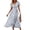 Light Purple, variant on WTOBBY Women's V-Neck Waisted Floral Print Short Sleeve Dress with Ruffle Accent, Feminine and Comfortable for Spring Summer Fashion,Blue L