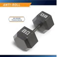 thumbnail image 3 of Cast Iron Hex Dumbbell, 3 of 6