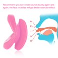 thumbnail image 2 of Muscle Tightener, Help Tighten  Material Easy To Use Lip Trainer, For Home Shapers Female Women, 2 of 8