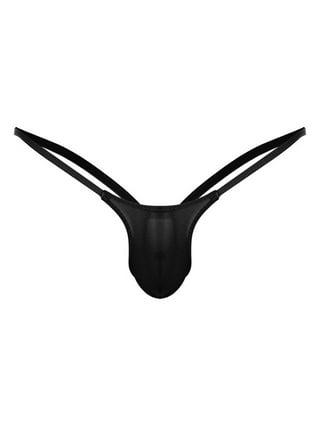 Exotic Outfits For Men Low Waist Underwear Ice Silk Lifting Ring Multi  Purpose Thong