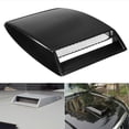 thumbnail image 4 of Universal Car Hood Scoop Sport Racing Grabación de flujo de aire Turbo Capó Ventilación Radiador Cubierta de parrilla (1 pieza, negro), 4 of 5
