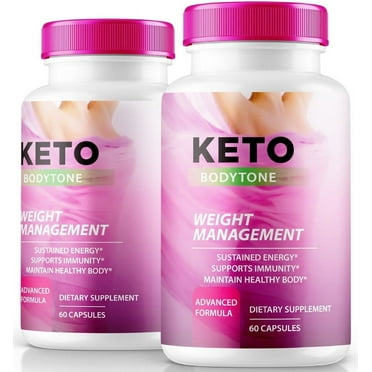 (2 Pack) Keto BodyTone Capsules – Official Keto Body Tone Formula for Sustained Energy Levels, Premium All-Natural Keto Pills to Support a Healthy Lifestyle, Reviews (120 Capsules)