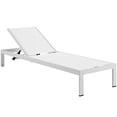 thumbnail image 4 of Shore Set of 2 Outdoor Patio Aluminum Chaise with Cushions, 4 of 7