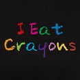 thumbnail image 3 of CafePress - I Eat Crayons Women's Dark T Shirt - Women's Traditional Fit Dark T-Shirt, 3 of 4