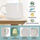 thumbnail image 2 of 3d Coffee Mug Baby Frog Inside Cup,best Cocoa Cups Couples Mugs (white Frog), 2 of 5