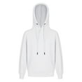 thumbnail image 2 of Sholeno Kids Boys Cotton Casual Sweatshirt Long Sleeve Hoodied Solid Color Pullover Tops White 150, 2 of 8