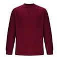 thumbnail image 5 of GuangCheng Mens Long Sleeve Henley Shirts Button Placket Plain V Neck Tops Slim Fit Basic Blouses, 5 of 5