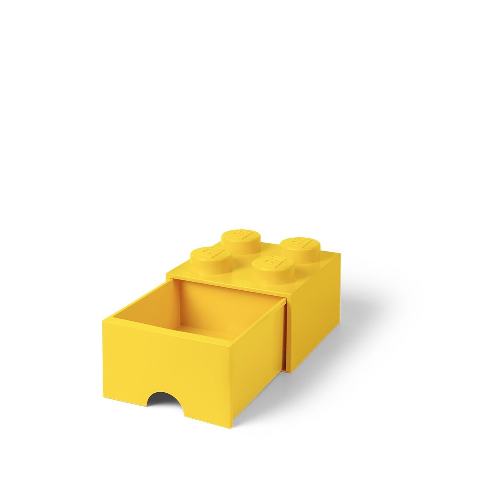 LEGO+Yellow+Sorting+Storage+Tray+4096+Plastic+Broken+on+Corner for