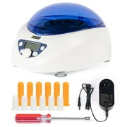 U.S. Solid Benchtop Centrifuge 6 x 1.5-5ml/7ml/10ml/15ml 300-5000 RPM 2600xg RCF Desktop PRP Lab Centrifuge Machine White Color