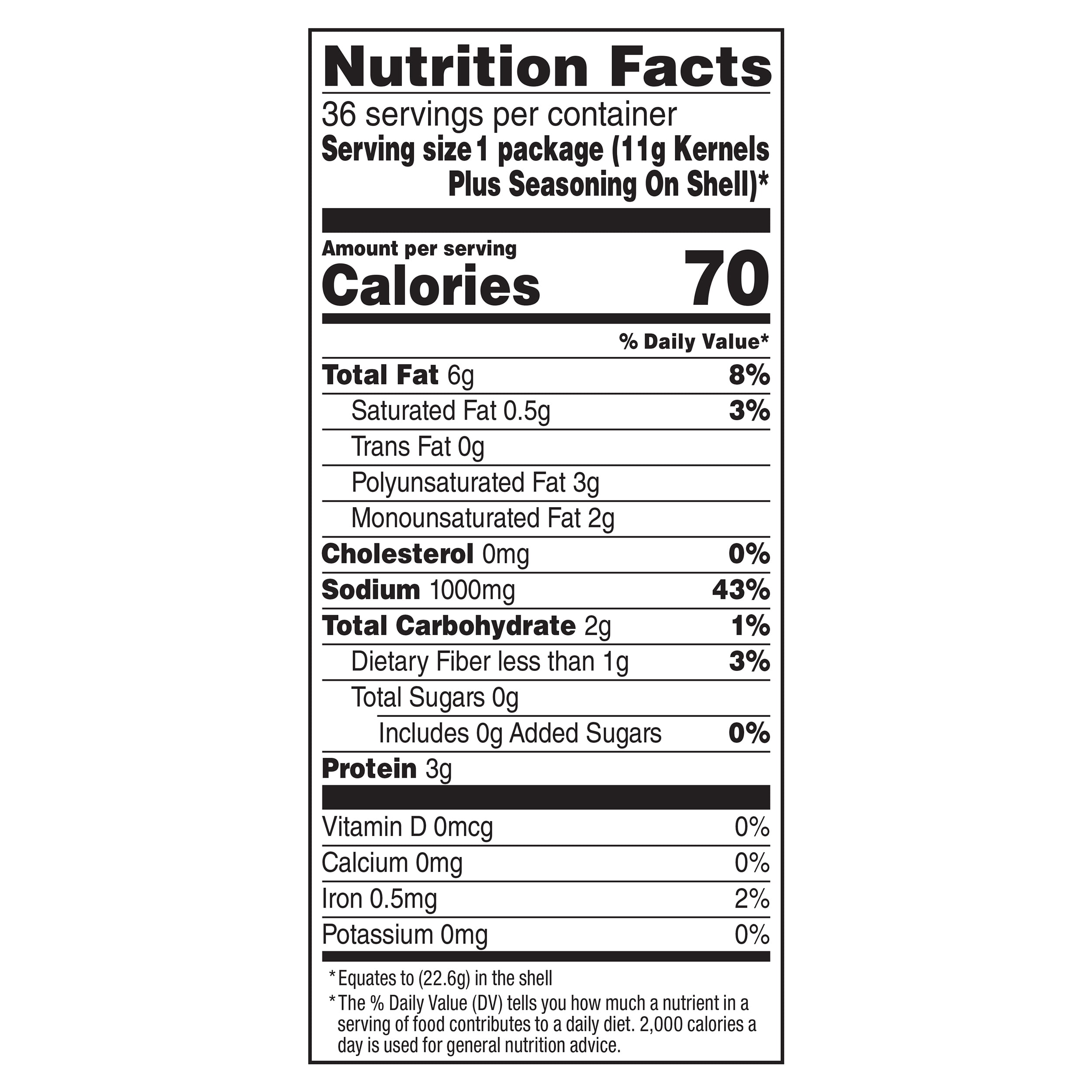 ConAgra Foods David Sunflower Seeds, 36 ea