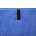 thumbnail image 4 of JML Bath Towels 2 Pack,30" x 60",Microfiber Absorbent Fast Drying Super Soft Beach Towels, Blue, 4 of 5
