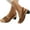 Brown, variant on Women's Sandals 2025 Comfy Orthotic Dotmalls Shoes Dressy Summer Open Toe Chunky Heeled Pumps