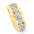 thumbnail image 3 of Pompeii 4Ct Men's Diamond Ring in 10k Gold Lab Grown (F/G,VS2-SI1), 3 of 6