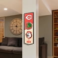 thumbnail image 3 of Cincinnati Reds 6'' x 19'' 3D StadiumView Banner, 3 of 3