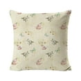 thumbnail image 2 of 1 PC Throw Pillow Cover for Couch Butterflies Bed Sofa Pillow Case Decorative Square Cushion Cover for Home Decor, 17.7"X17.7", 2 of 6