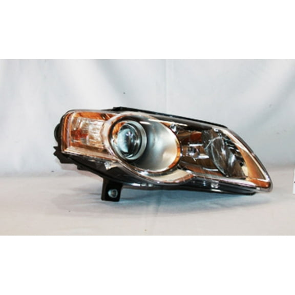 TYC Halogen Headlight Front Lamp for 06-10 Volkswagen Passat Right Passenger Fits 2008 Volkswagen Passat