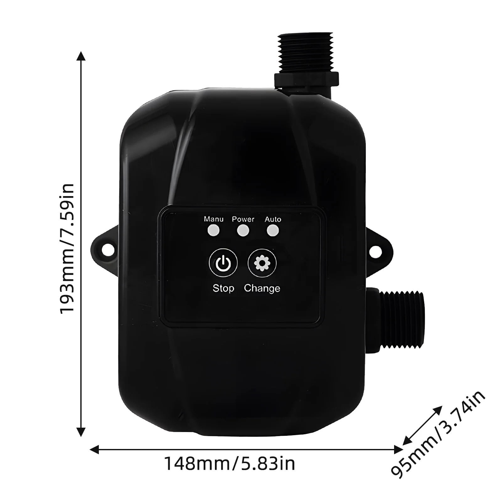 150W Water Pressure Booster Pump for Home Automatic Shower Water Pressure Booster Silent Water