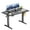 Black, variant on 40" x 24" Electric Height Adjustable Standing Desk with Memory Presets, Ergonomic Sit-to-Stand Desk for Home Office, Natural
