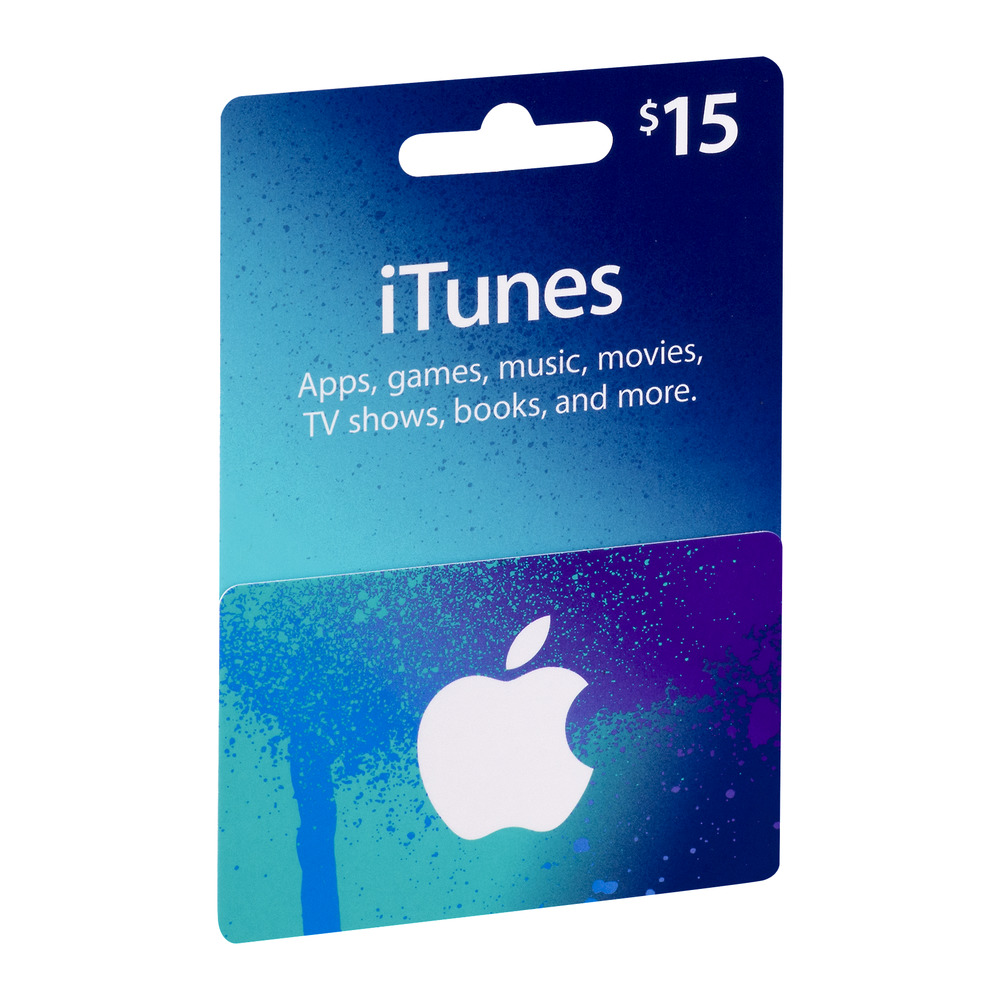 $15 iTunes Gift Card