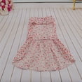 thumbnail image 4 of Ropa de mascotas vestidos mascotas ropa de moda faldas de moda transpirable colorido trajes de fiesta suministros de fiesta para primavera verano rosa xs Inevent PT000681-06, 4 of 7