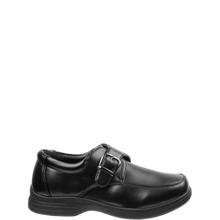 Josmo Boys Slip on Comfort School Shoes w buckle detail Walmart