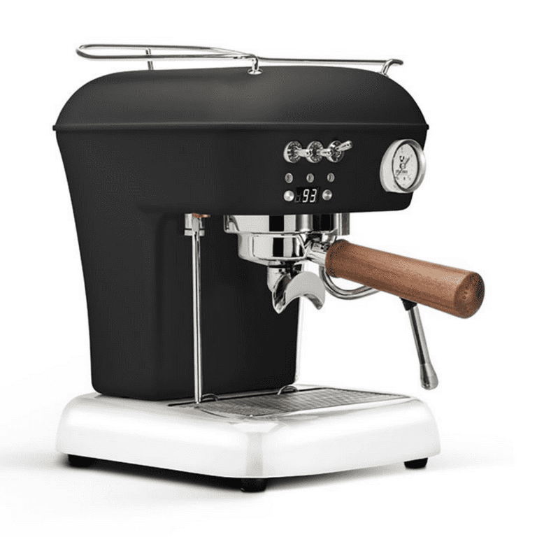 Ascaso Dream PID Espresso Machine - Sweet Cream and Walnut - Open