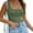 Army Green, variant on T-Shirts Button Down Shirts for Women Womens Solid Crop Top U Neck Sleeveless Cropped Tank Tops Womens Blouses Casual Crop Tops Going Out Tops Army Green S